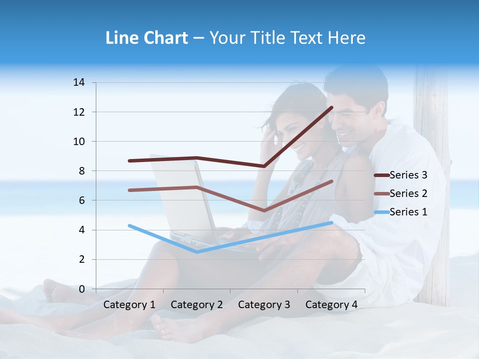 Man Casual Hispanic PowerPoint Template