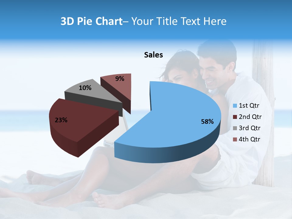 Man Casual Hispanic PowerPoint Template