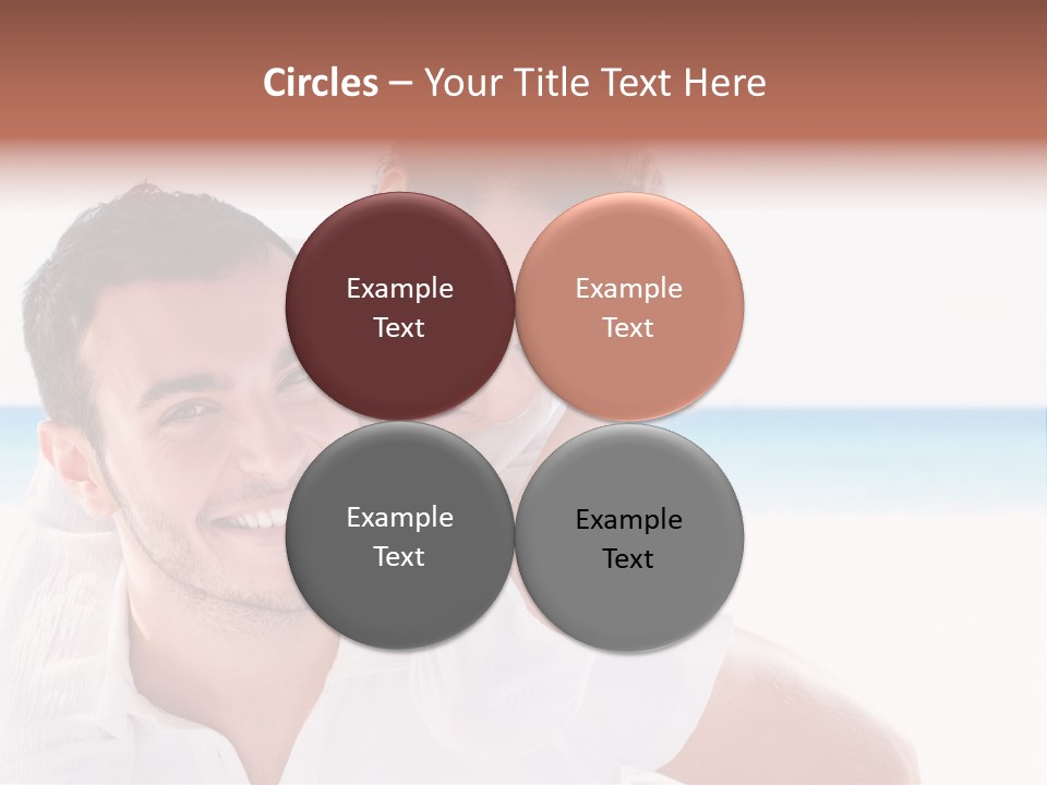 Happy Guy Attractive PowerPoint Template