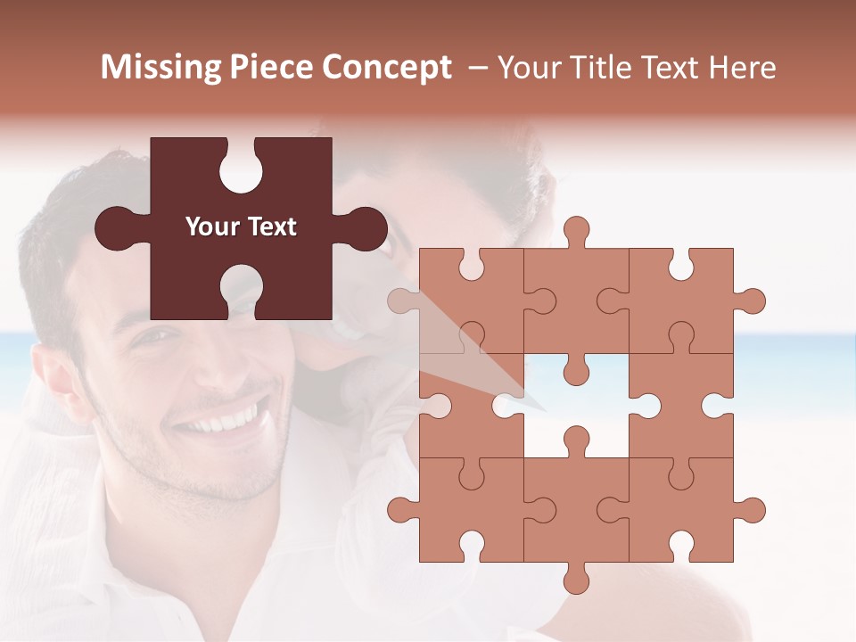 Happy Guy Attractive PowerPoint Template