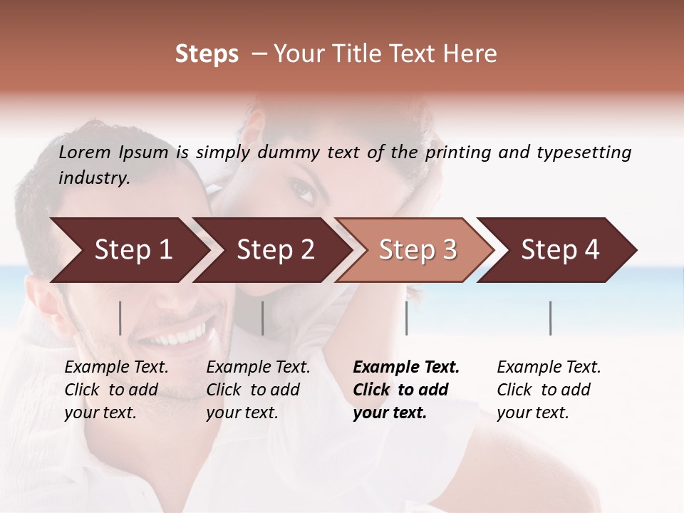 Happy Guy Attractive PowerPoint Template