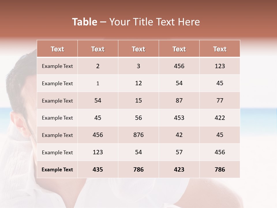 Happy Guy Attractive PowerPoint Template