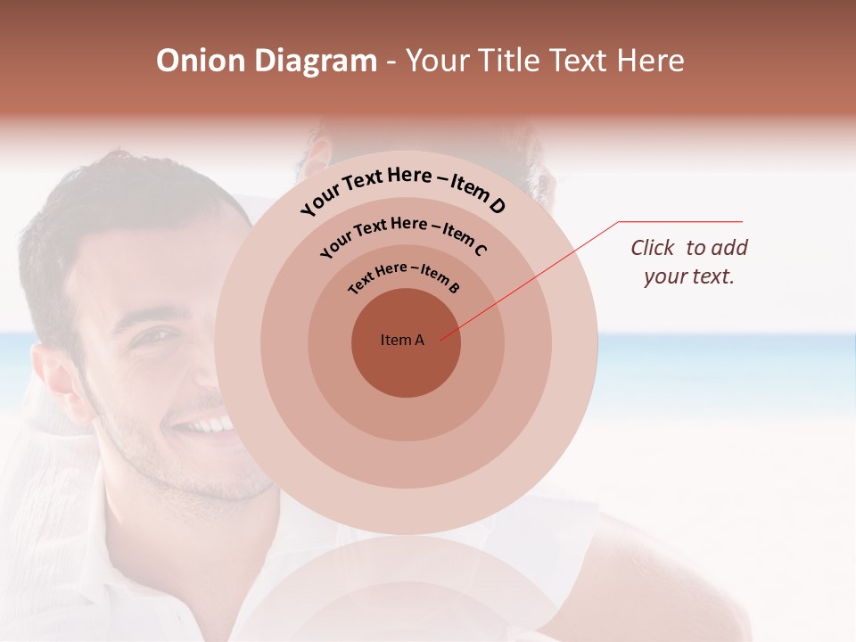 Happy Guy Attractive PowerPoint Template