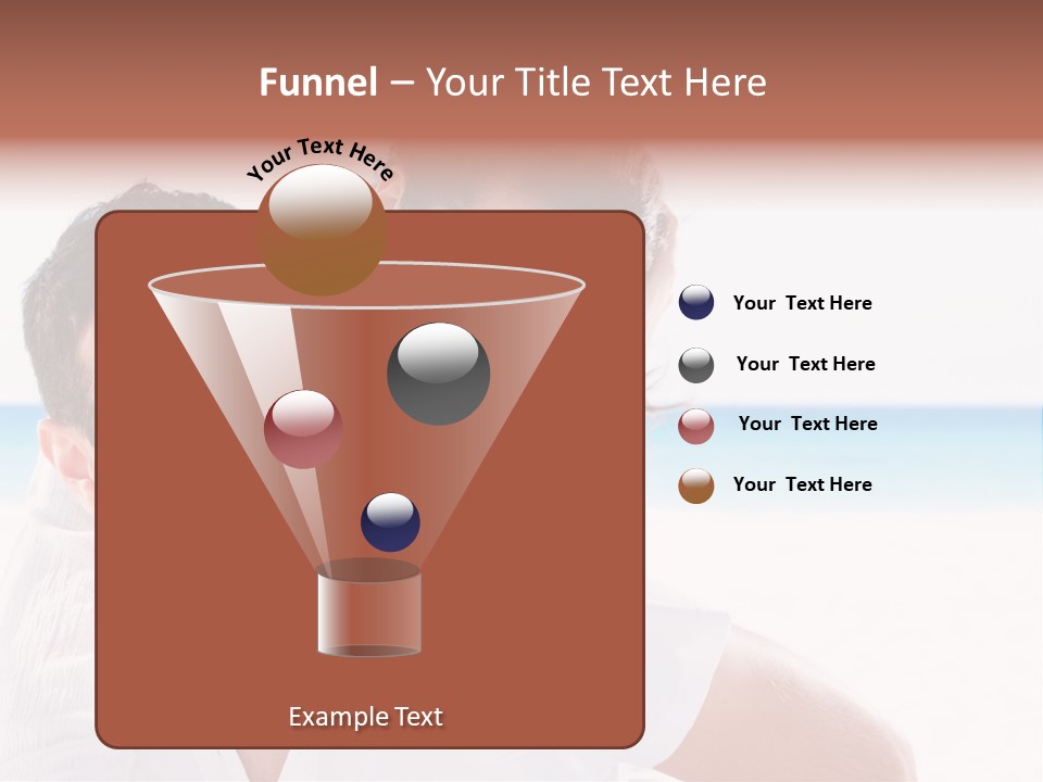 Happy Guy Attractive PowerPoint Template