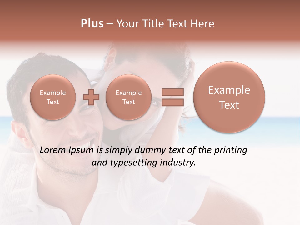 Happy Guy Attractive PowerPoint Template