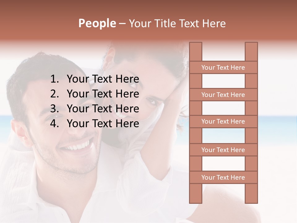 Happy Guy Attractive PowerPoint Template