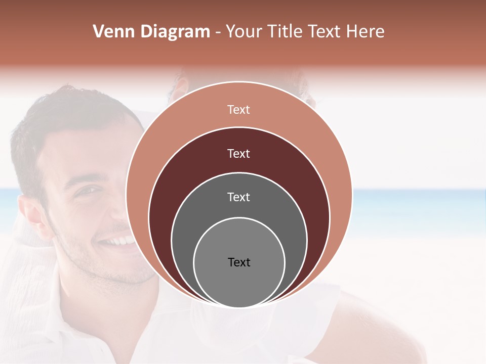 Happy Guy Attractive PowerPoint Template