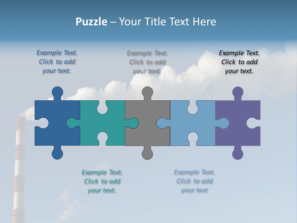 Dioxide Industry Refinery PowerPoint Template