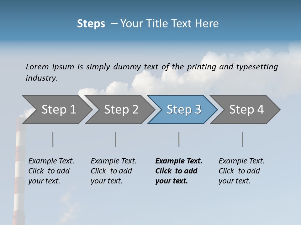 Dioxide Industry Refinery PowerPoint Template