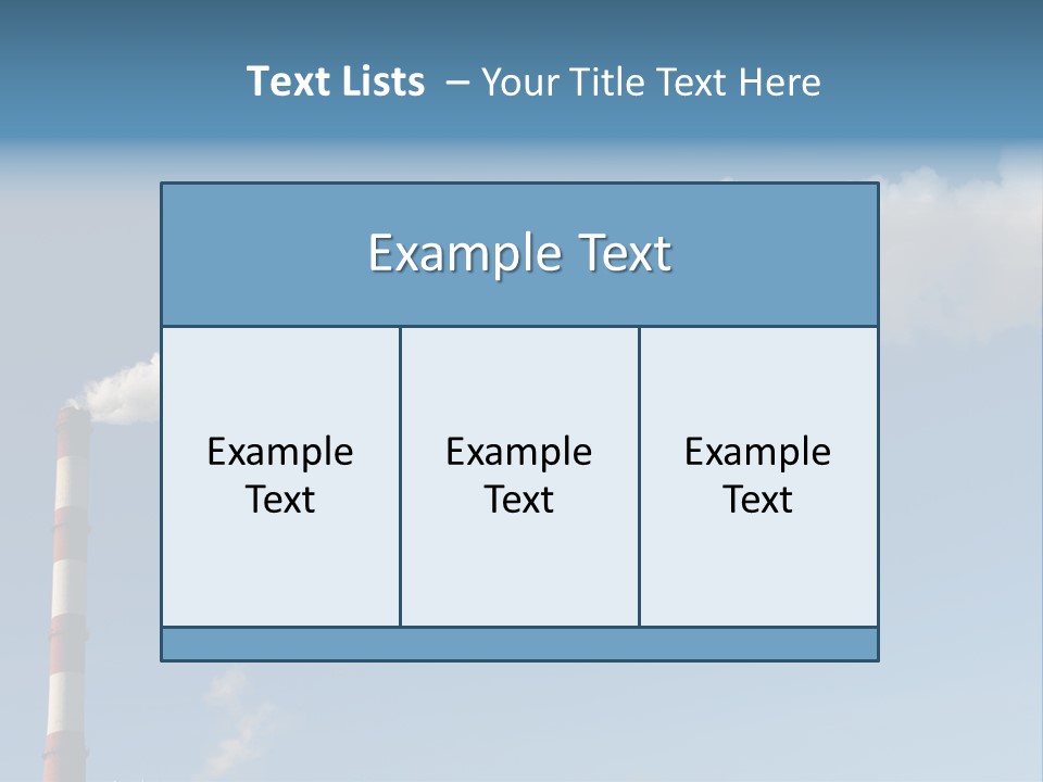 Dioxide Industry Refinery PowerPoint Template