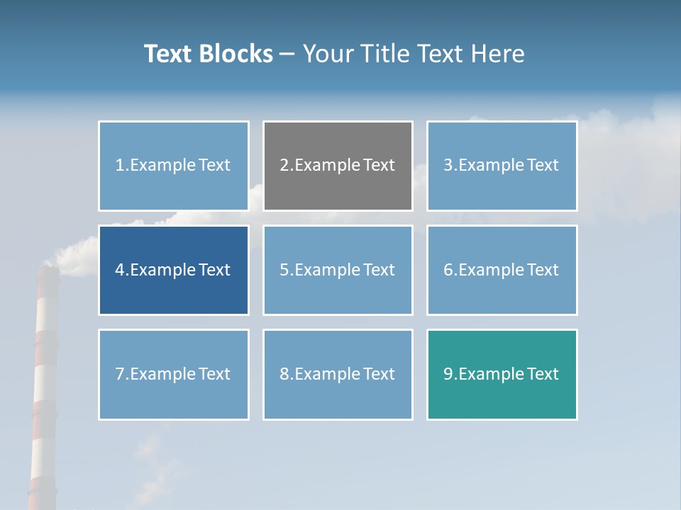 Dioxide Industry Refinery PowerPoint Template