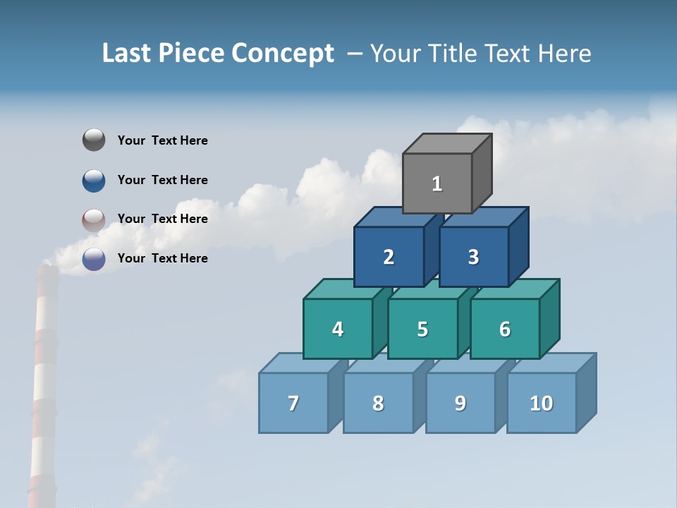 Dioxide Industry Refinery PowerPoint Template
