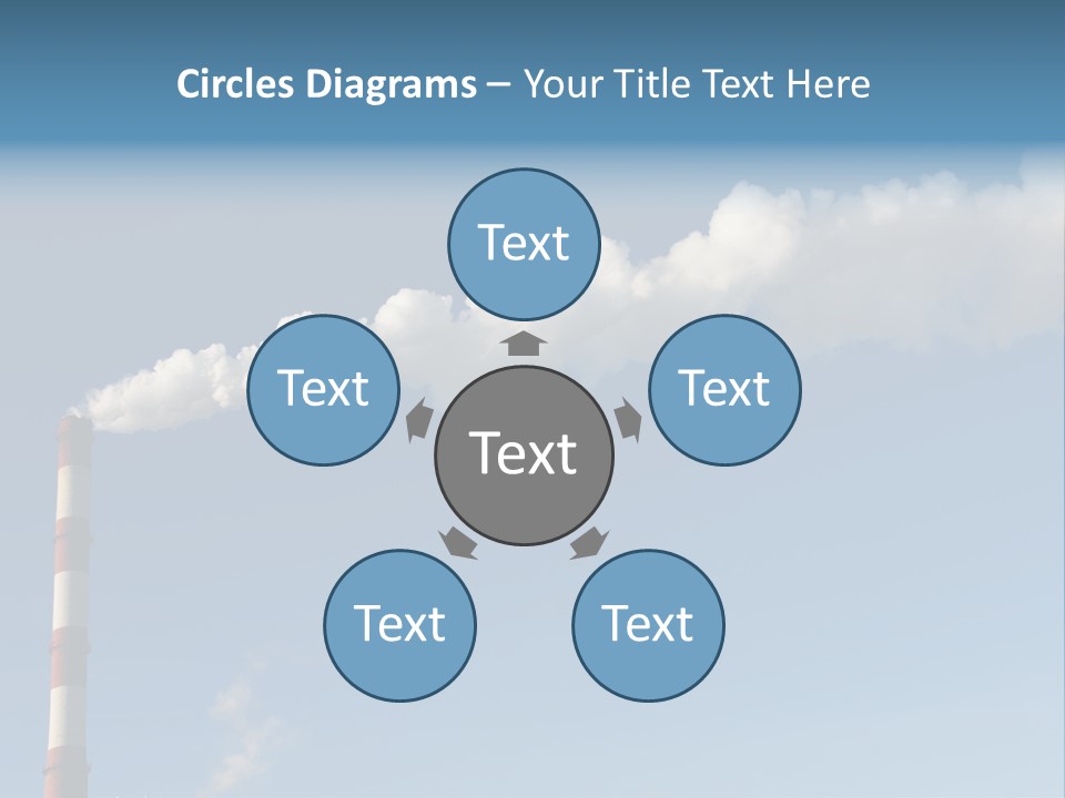 Dioxide Industry Refinery PowerPoint Template