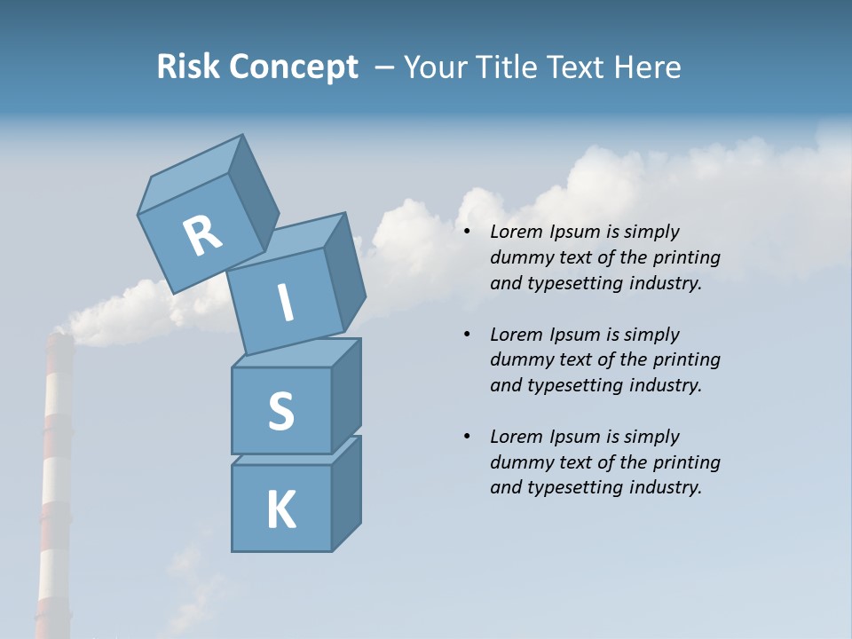 Dioxide Industry Refinery PowerPoint Template