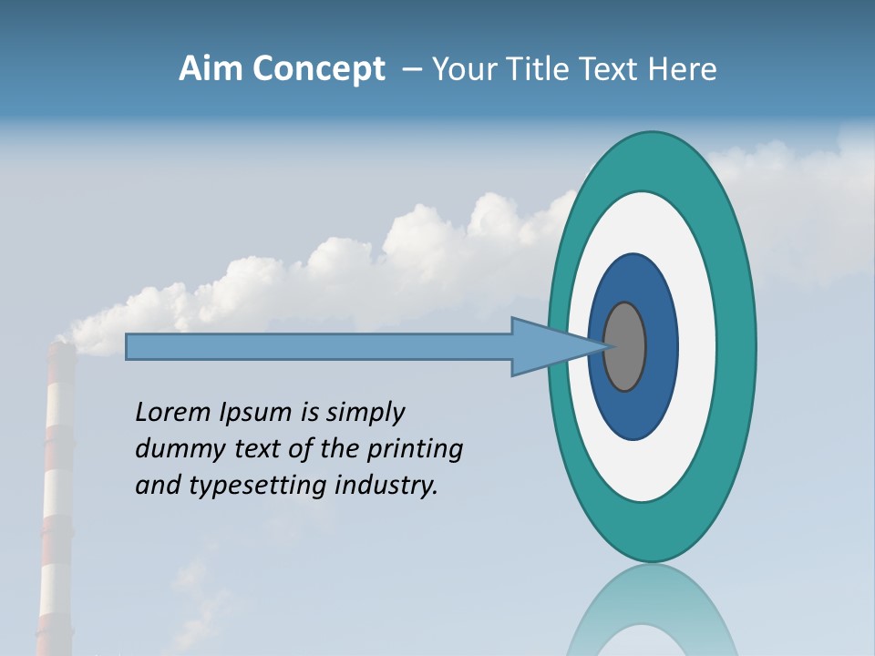 Dioxide Industry Refinery PowerPoint Template