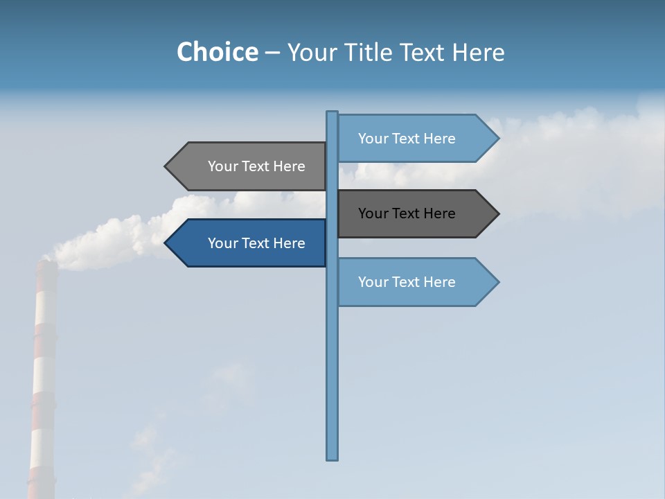Dioxide Industry Refinery PowerPoint Template