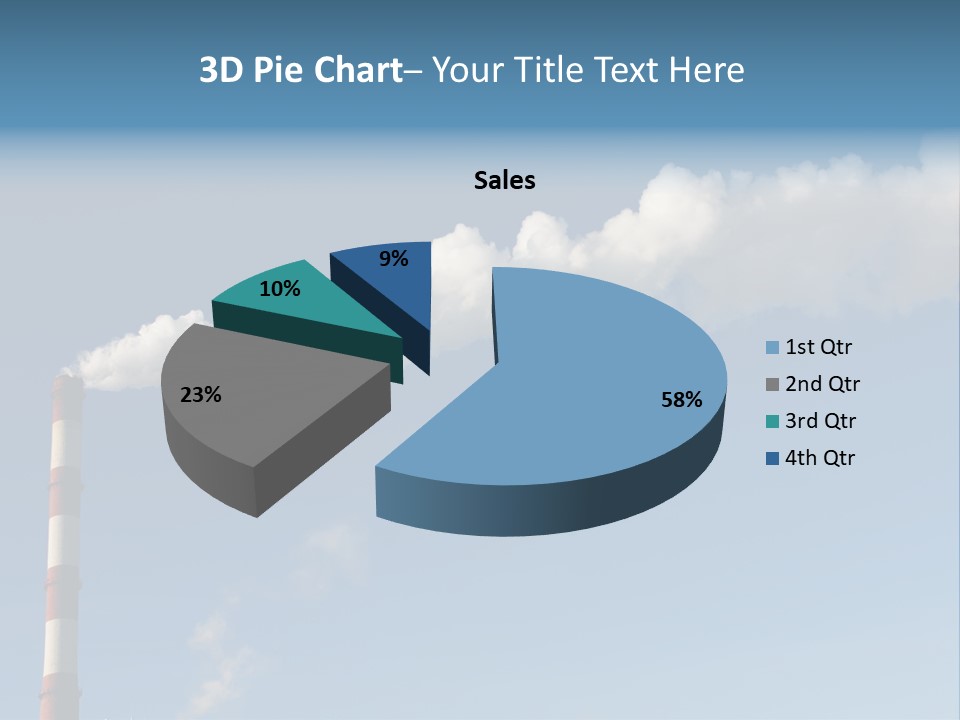 Dioxide Industry Refinery PowerPoint Template