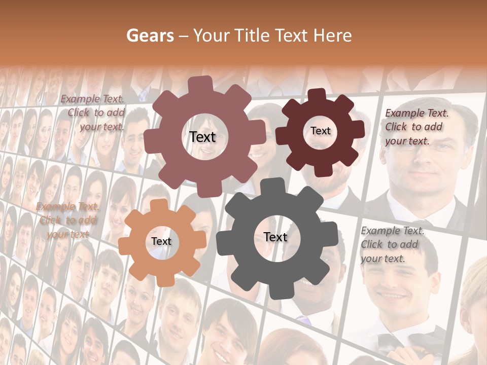 Young Many Conference PowerPoint Template