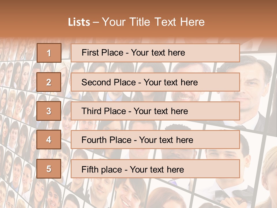 Young Many Conference PowerPoint Template