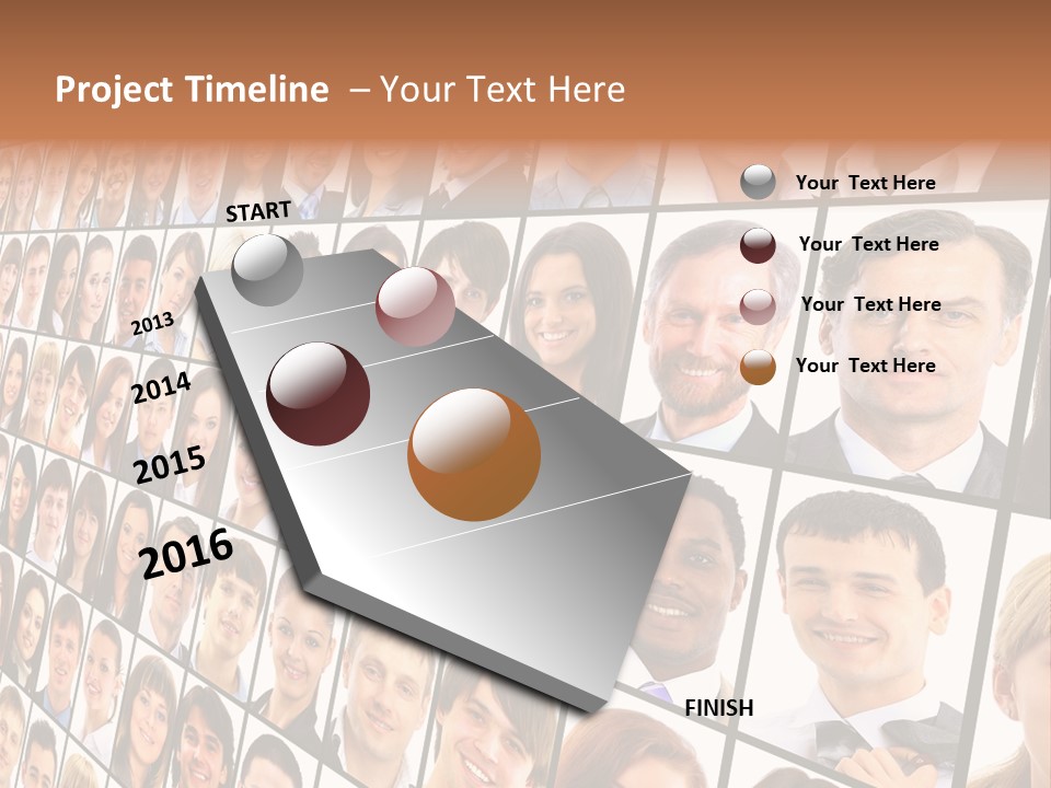 Young Many Conference PowerPoint Template