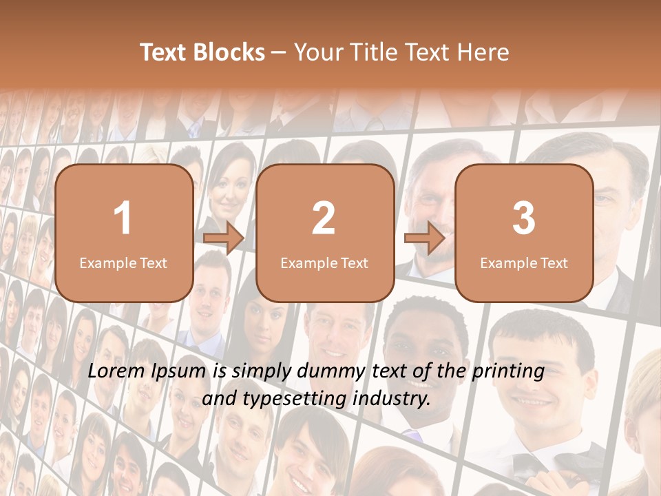 Young Many Conference PowerPoint Template