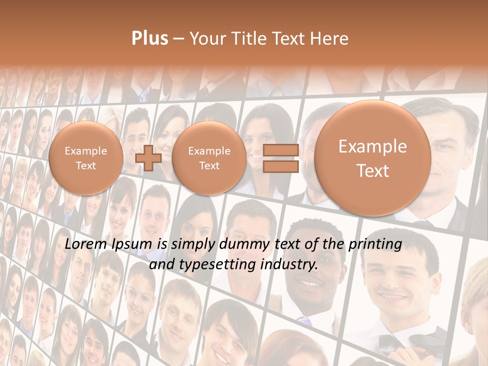 Young Many Conference PowerPoint Template