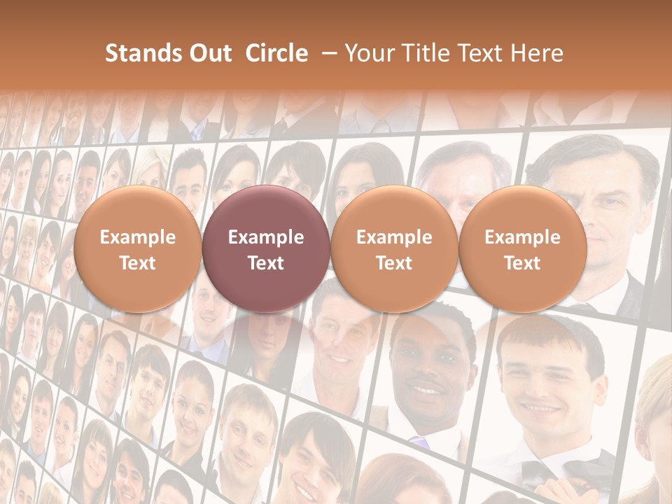 Young Many Conference PowerPoint Template