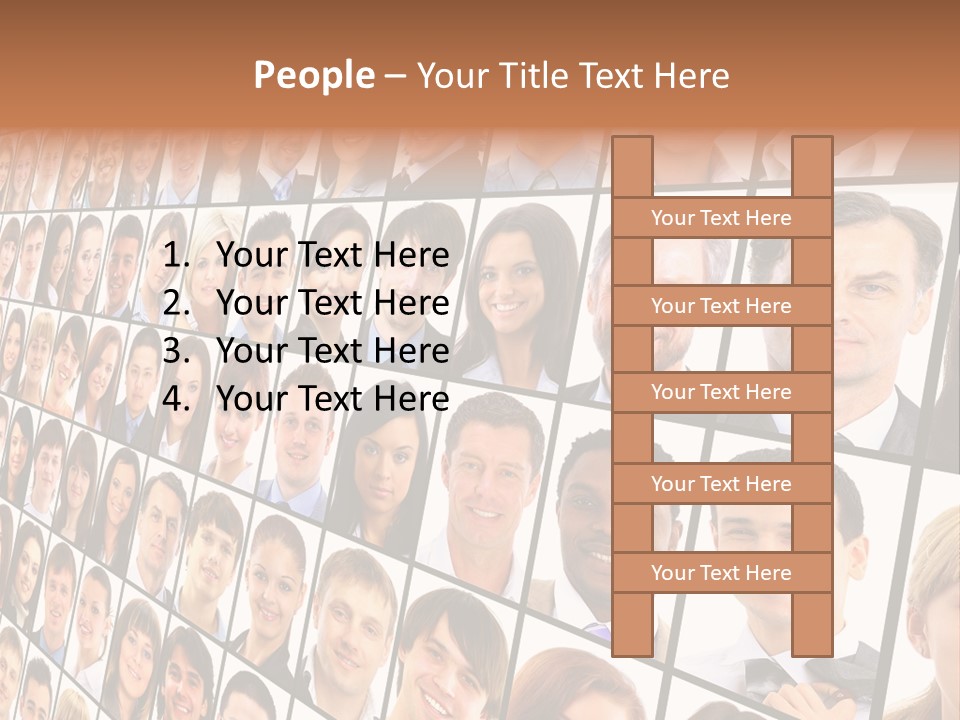 Young Many Conference PowerPoint Template