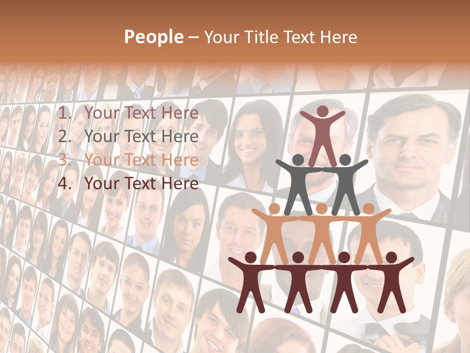 Young Many Conference PowerPoint Template