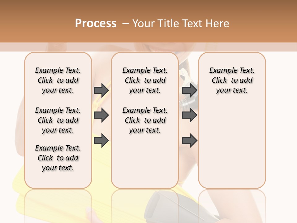 Holiday Diver Swimmer PowerPoint Template