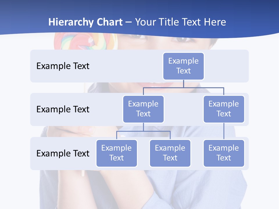 Baby Tongue Yelloy PowerPoint Template