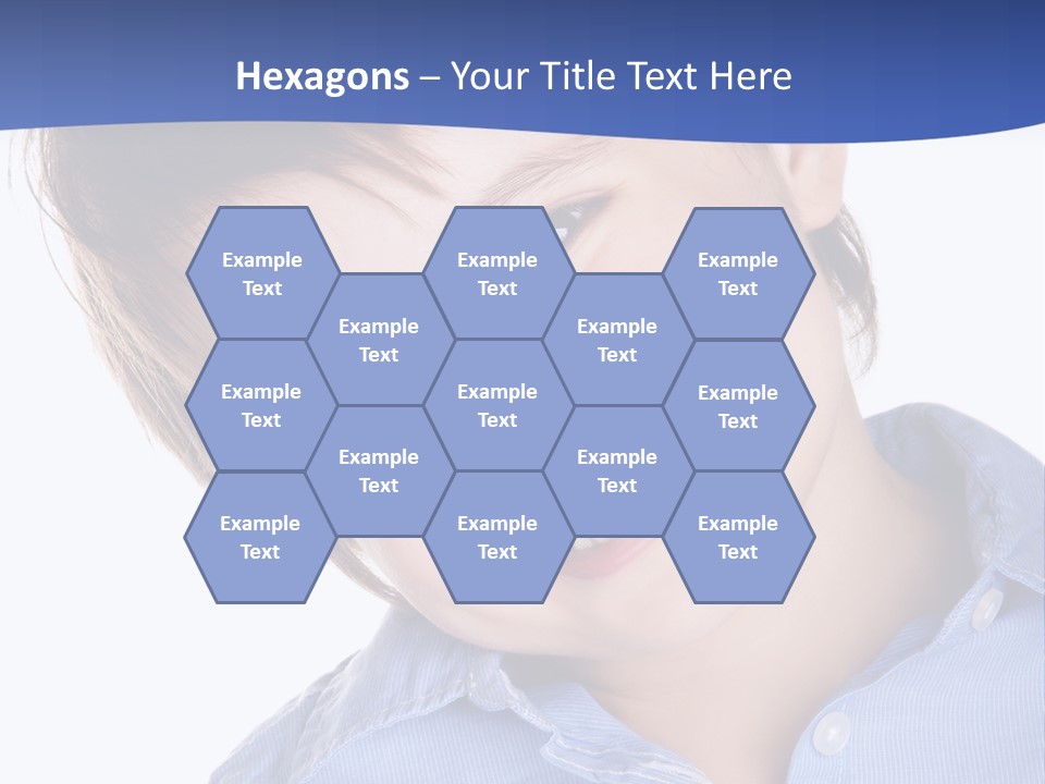 Serious Happy Caucasian PowerPoint Template