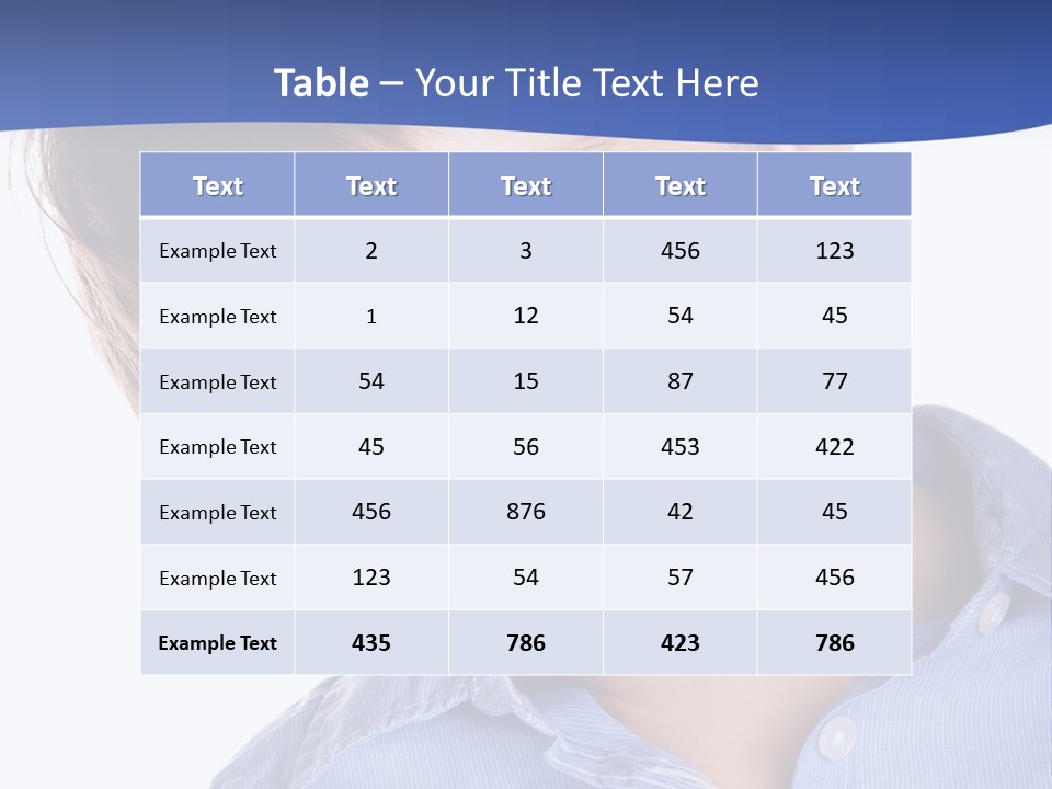 Serious Happy Caucasian PowerPoint Template