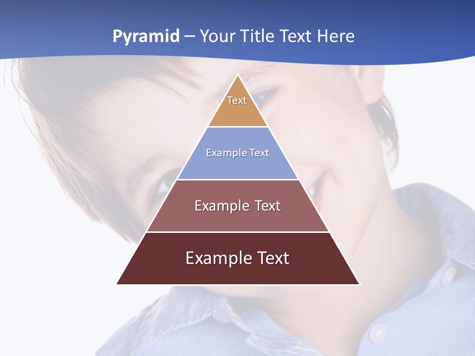 Serious Happy Caucasian PowerPoint Template