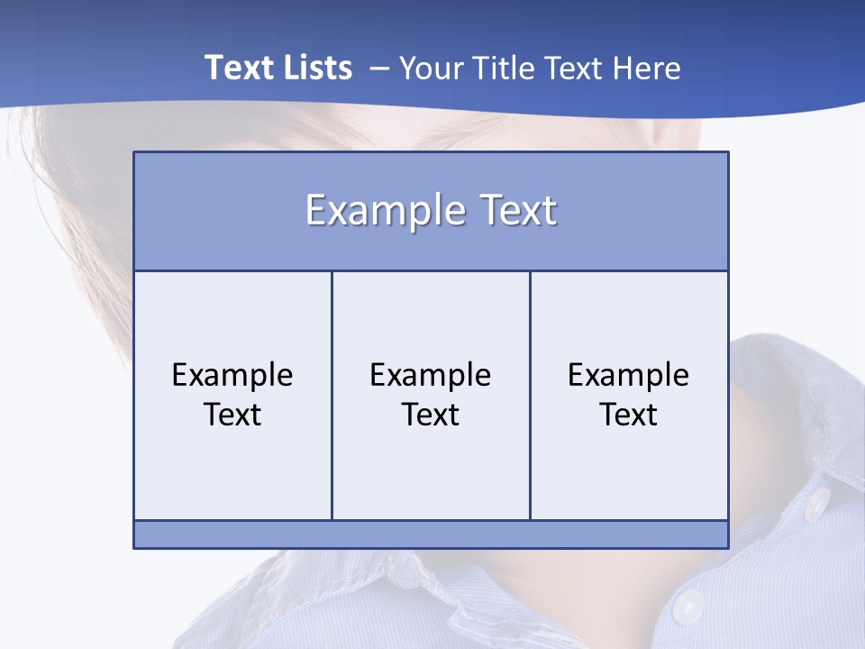 Serious Happy Caucasian PowerPoint Template