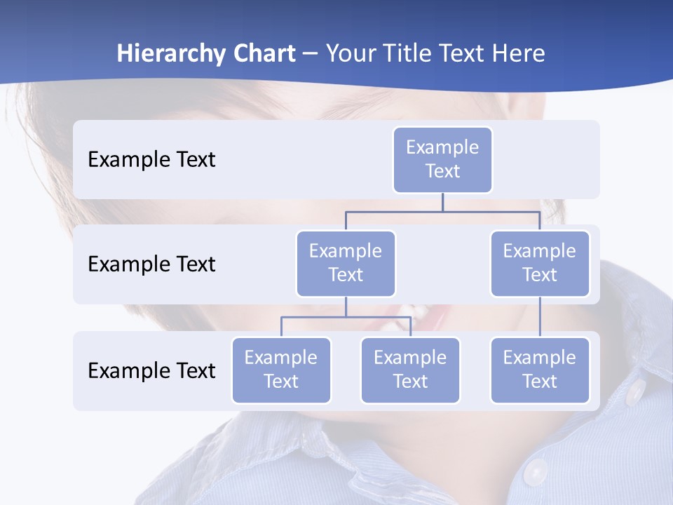 Serious Happy Caucasian PowerPoint Template