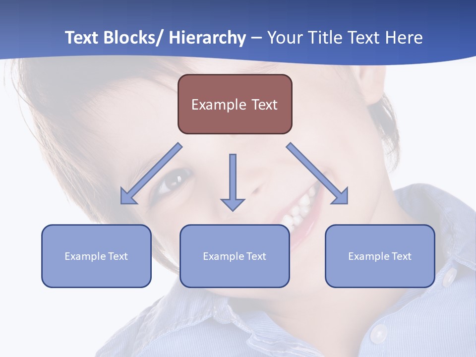 Serious Happy Caucasian PowerPoint Template