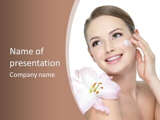 Facial Studio Fresh PowerPoint Template