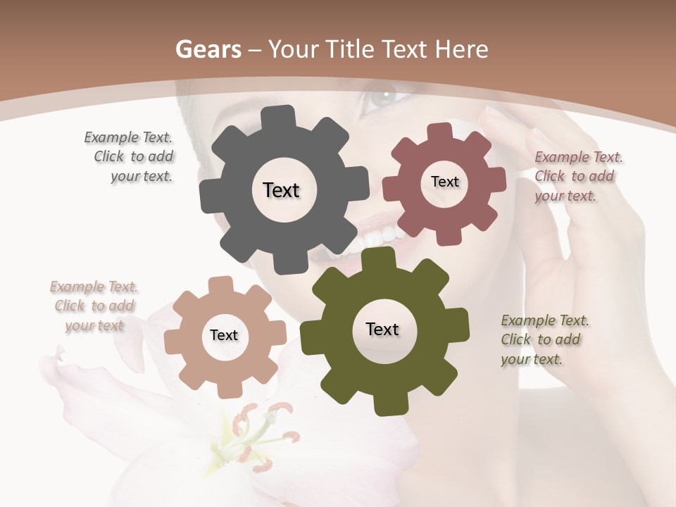 Facial Studio Fresh PowerPoint Template