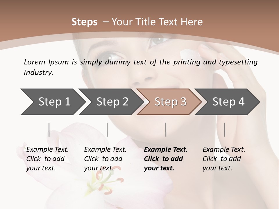 Facial Studio Fresh PowerPoint Template