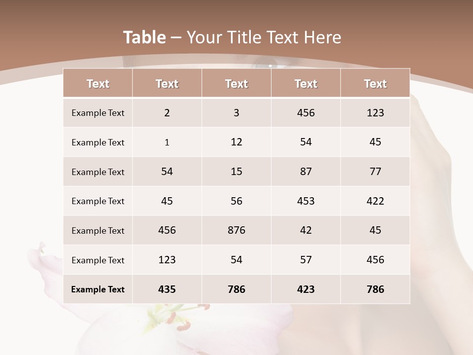 Facial Studio Fresh PowerPoint Template
