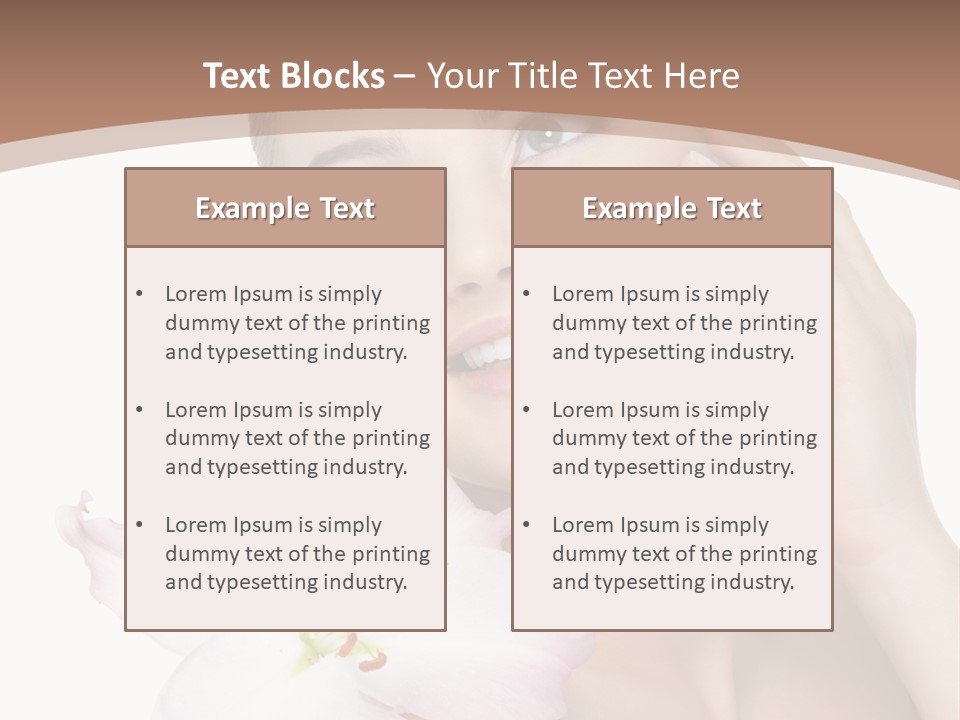 Facial Studio Fresh PowerPoint Template