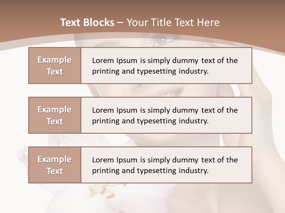 Facial Studio Fresh PowerPoint Template