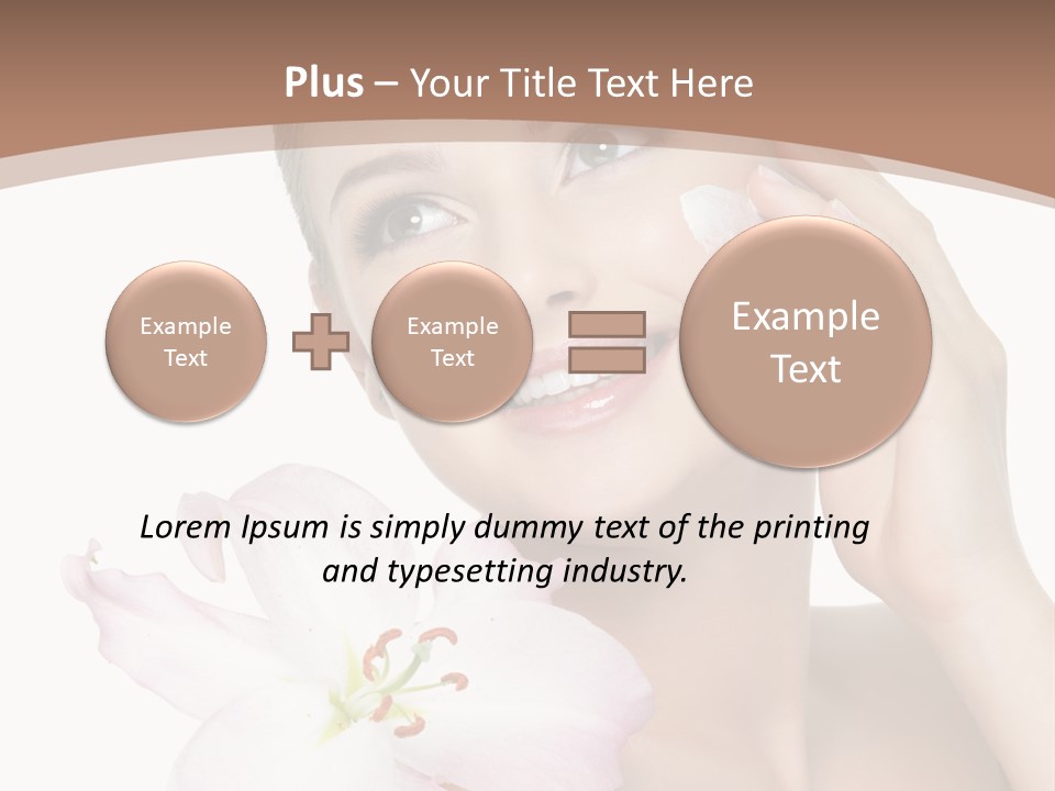 Facial Studio Fresh PowerPoint Template