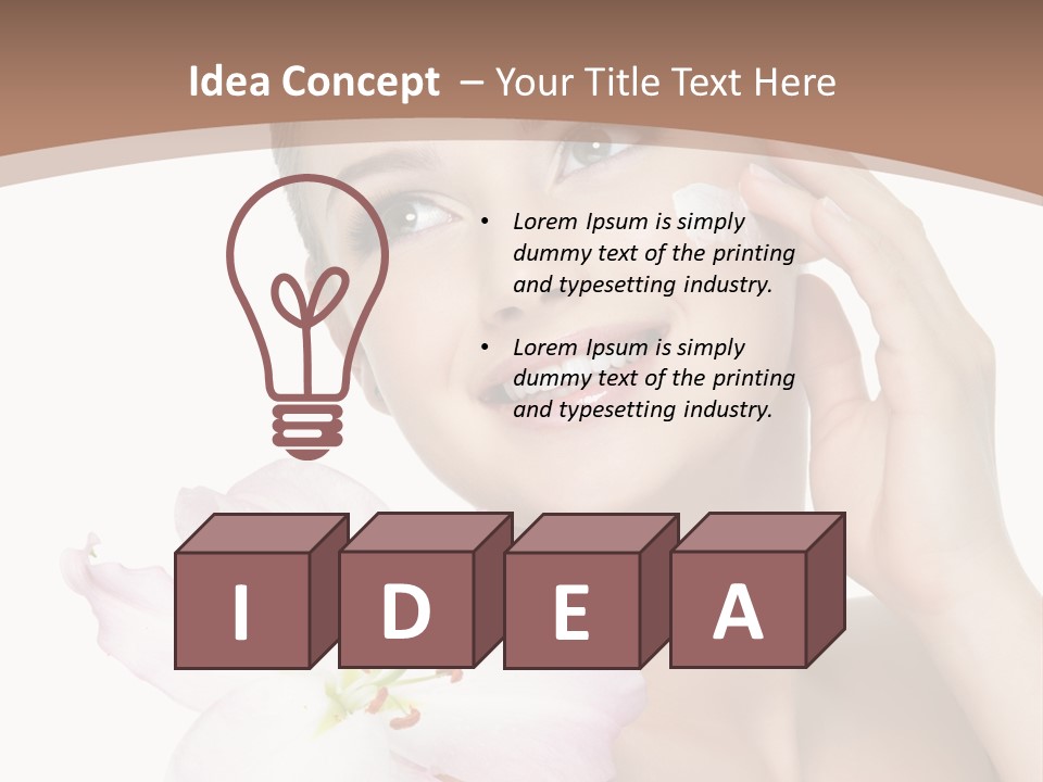 Facial Studio Fresh PowerPoint Template