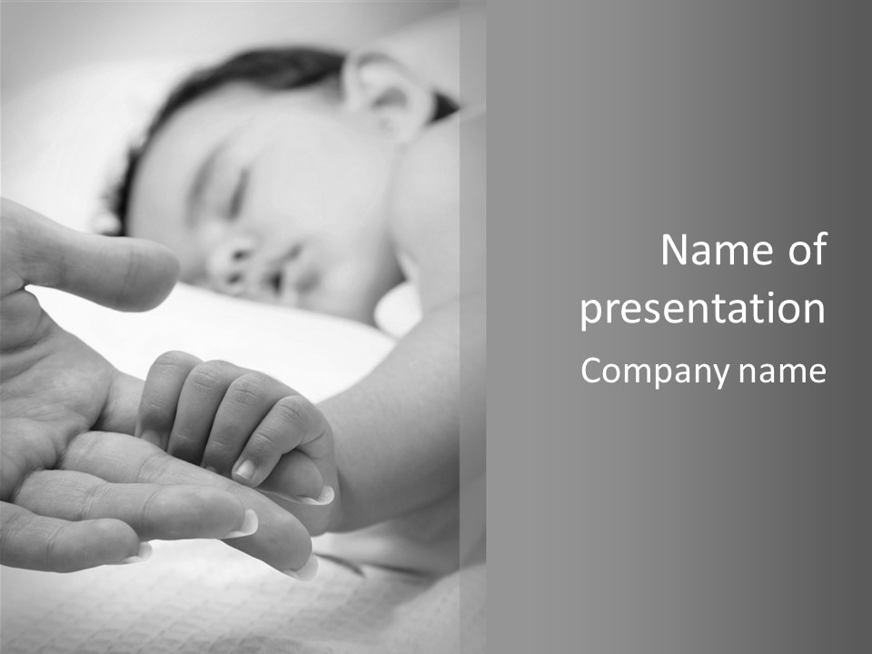 Human Front Humorous PowerPoint Template