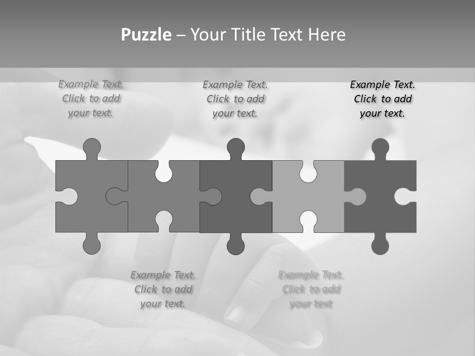 Human Front Humorous PowerPoint Template