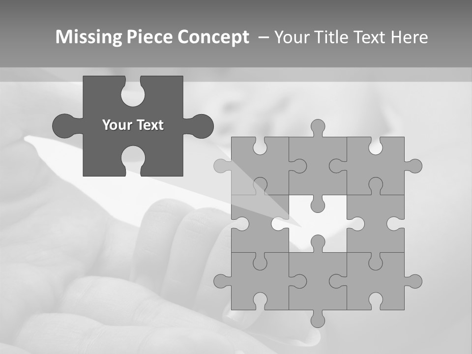 Human Front Humorous PowerPoint Template