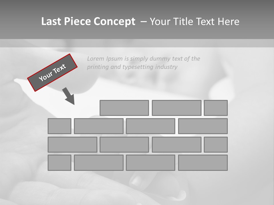 Human Front Humorous PowerPoint Template