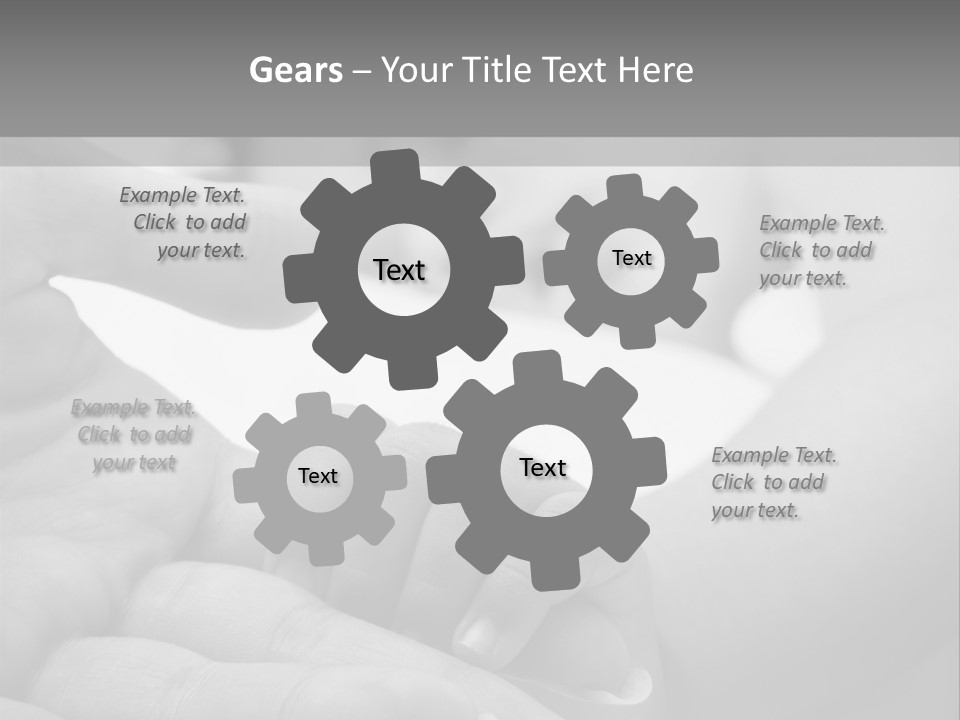 Human Front Humorous PowerPoint Template